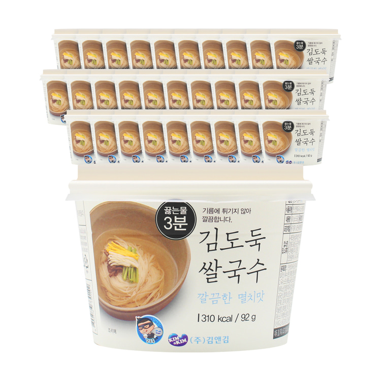 김도둑 쌀국수 (멸치맛) BOX [92gx30]